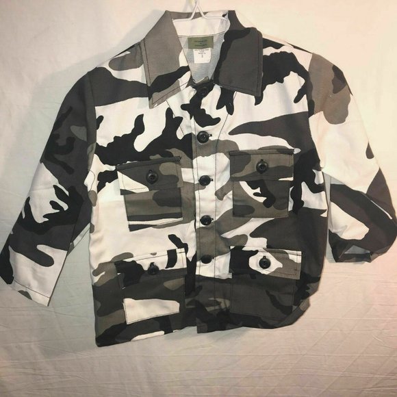 YOUTH HUNTING MILITARY HUNTING PAINTBALL AIRSOFT SNOW CAMOUFLAGE JACKET - Picture 1 of 1
